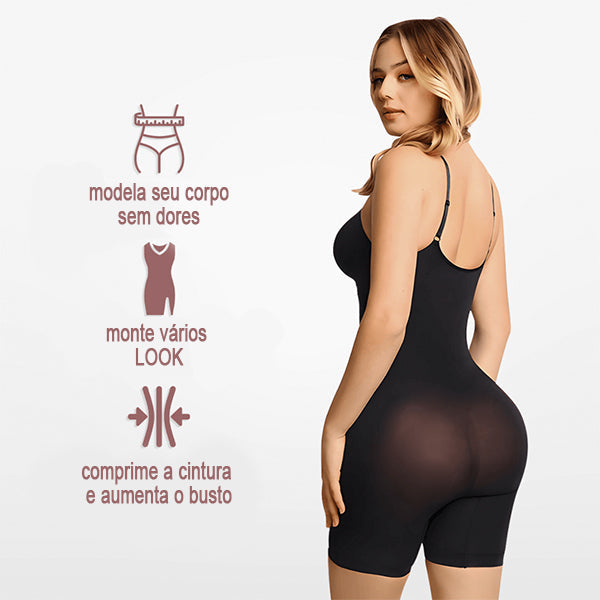 Full Body Shapewear Cintura Ultra Fina