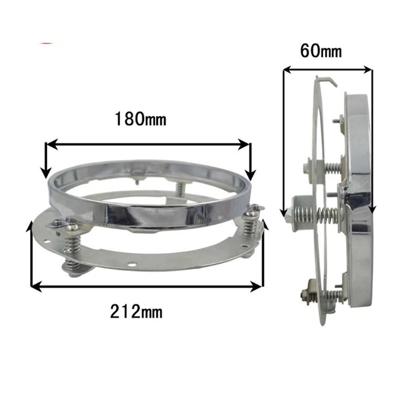 Faróis Central e Auxiliares Para Harley Touring