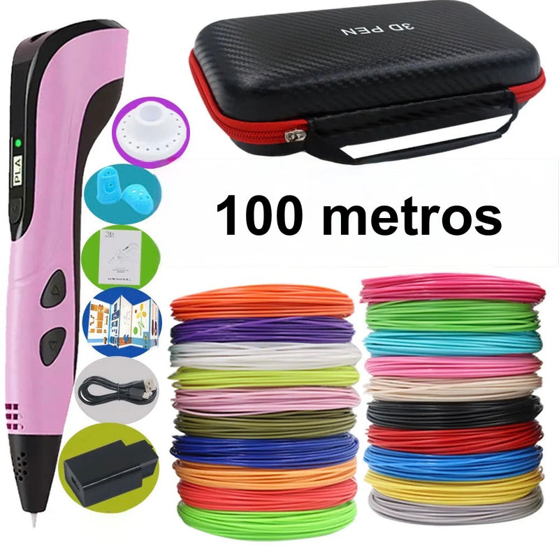 Caneta Impressão 3D Modelo 2025