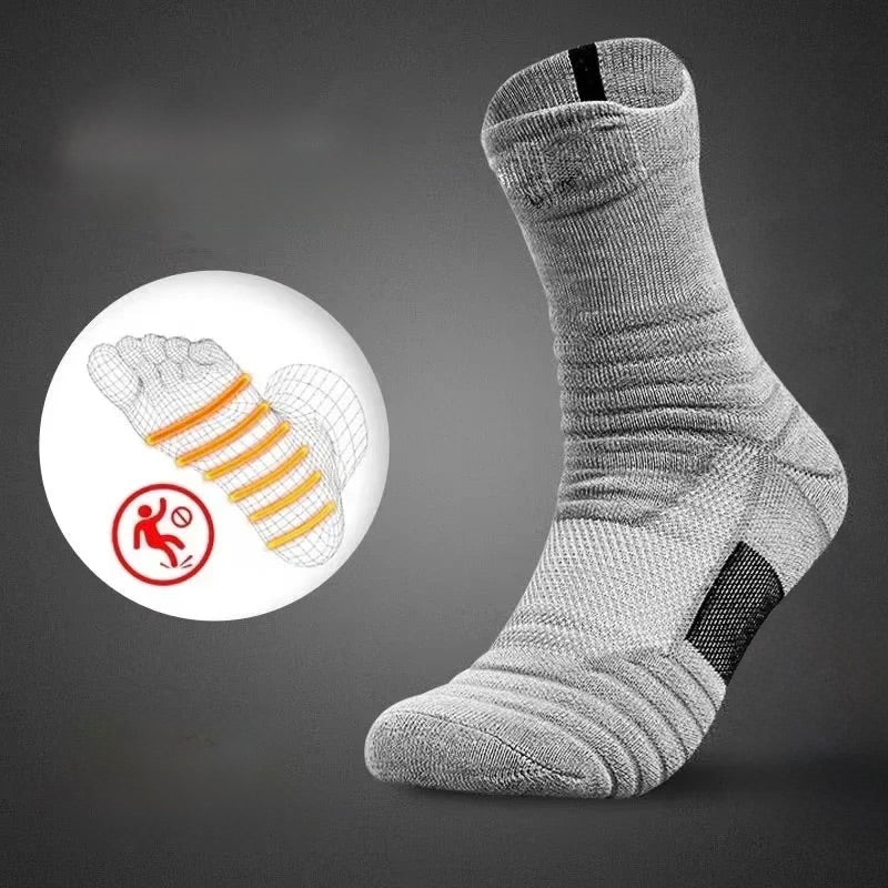 3 Pares de Meias Sport Compressivas Confort Plus