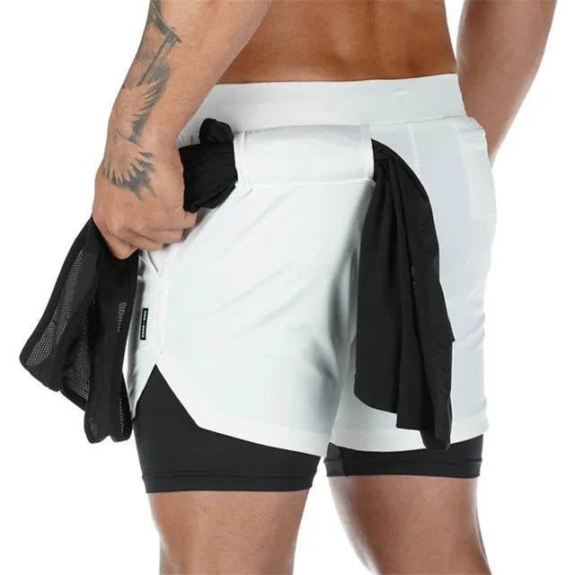 Shorts Sport Com Bermuda Lycra Com Bolso