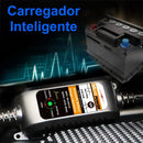 Carregador de Bateria12V 800mA Automático e Inteligente
