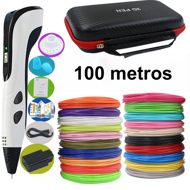 Caneta Impressão 3D Modelo 2025