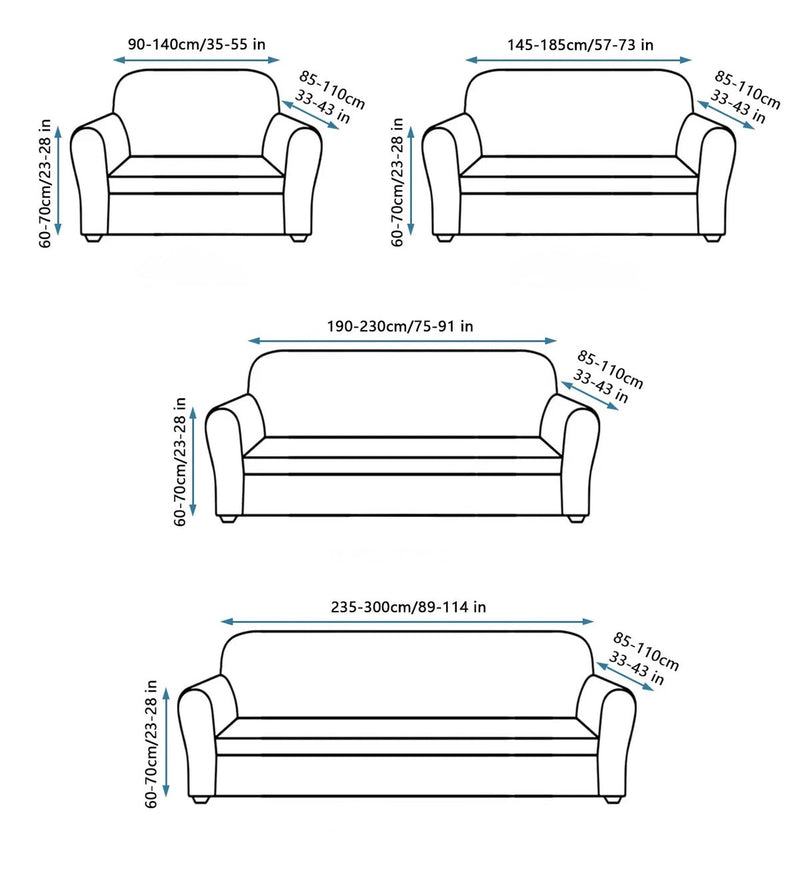 Capa de Sofá Hiper Elastica