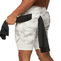 Shorts Sport Com Bermuda Lycra Com Bolso