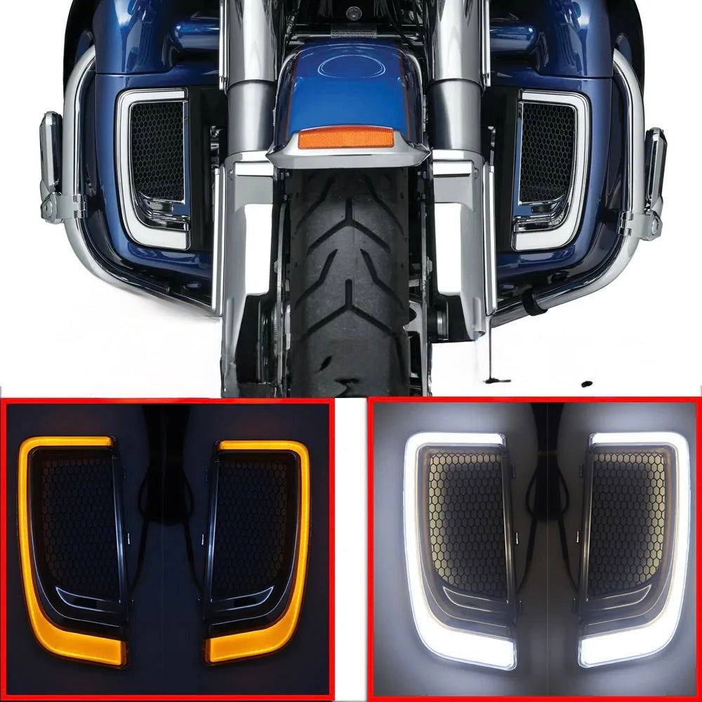 LED 2x1 do Radiador Touring