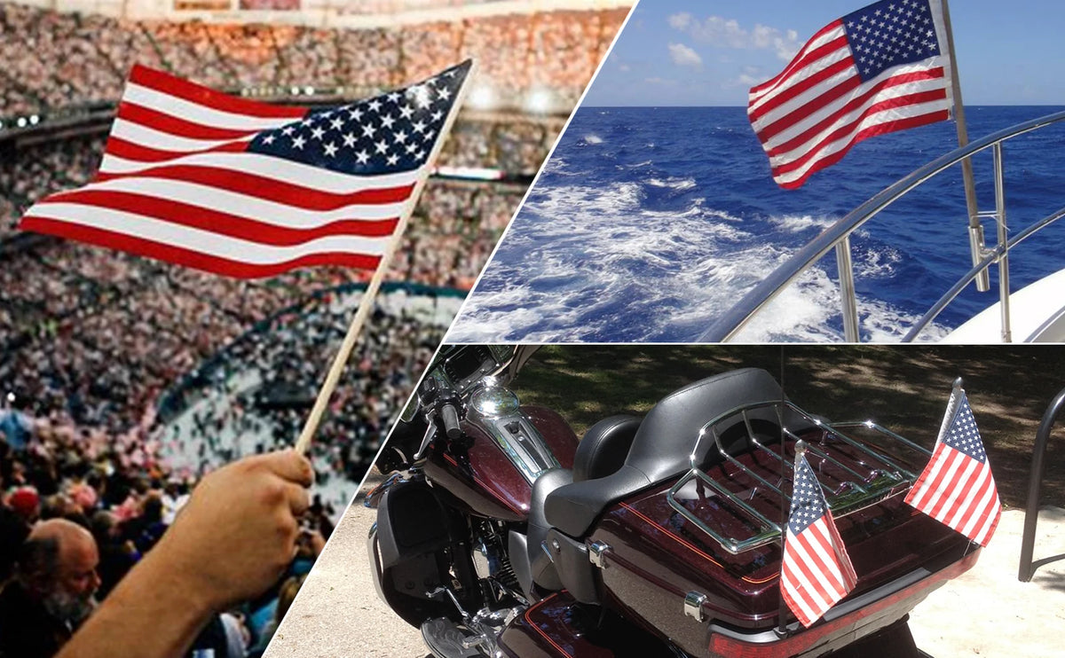 Haste e Bandeira Todas as Motos