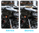 LED 2x1 do Parabrisa Road Glide