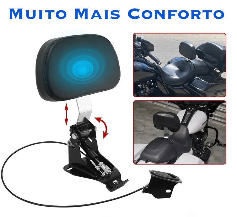 Encosto Regulável e Destacável do Piloto Touring 2002 até 2025