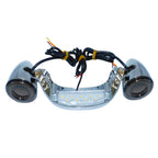 Pisca e Lanterna Traseira em LED 4x1 para Motos Tourings