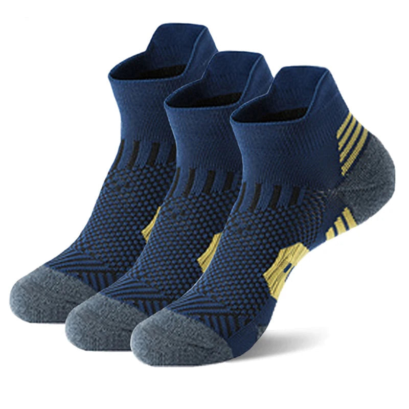 3 Pares Meias Professional Fitness Sports