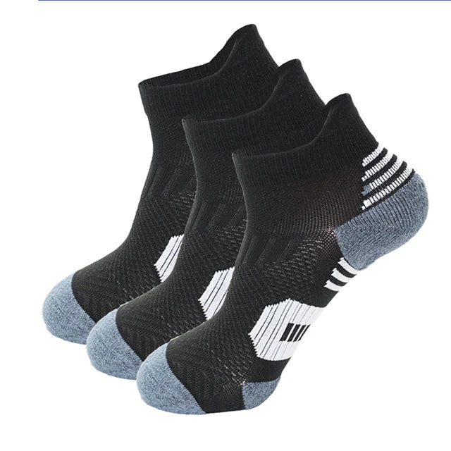 3 Pares Meias Professional Fitness Sports