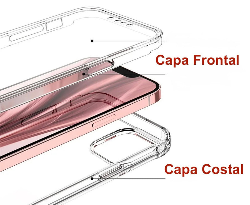 Capa Proteção 360 Iphone 11 até 16