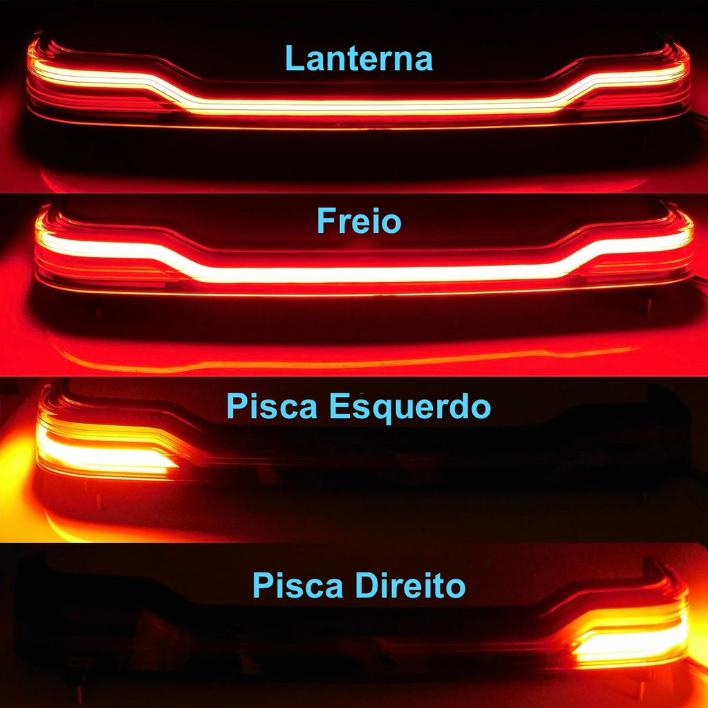 LED TourPak Para Tourings 2014 Acima