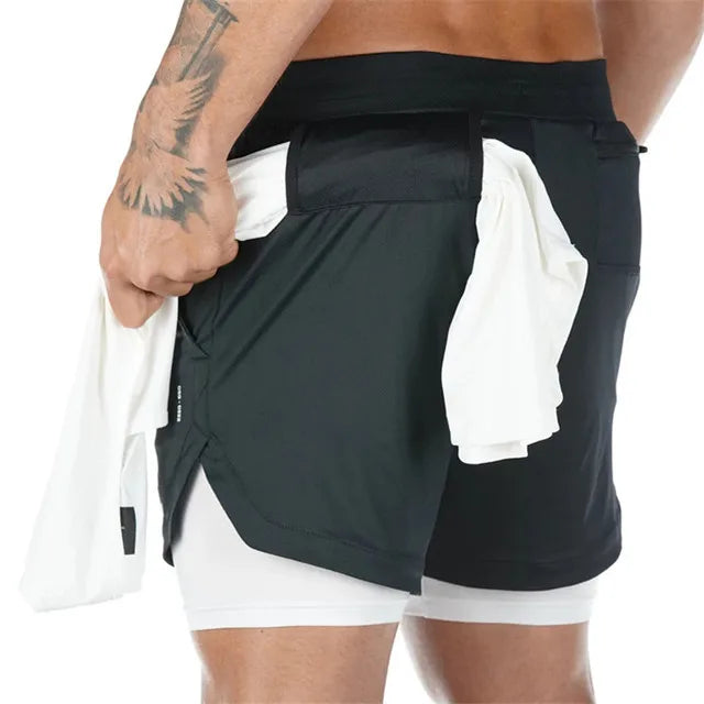 Shorts Sport Com Bermuda Lycra Com Bolso