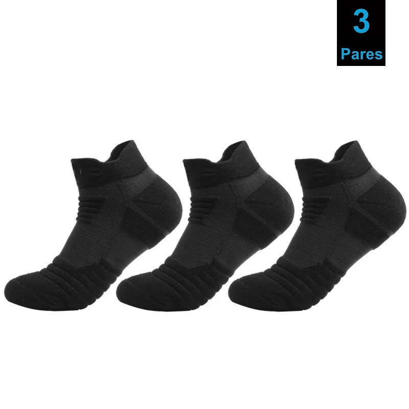 3 Pares de Meias Sport Compressivas Confort Plus