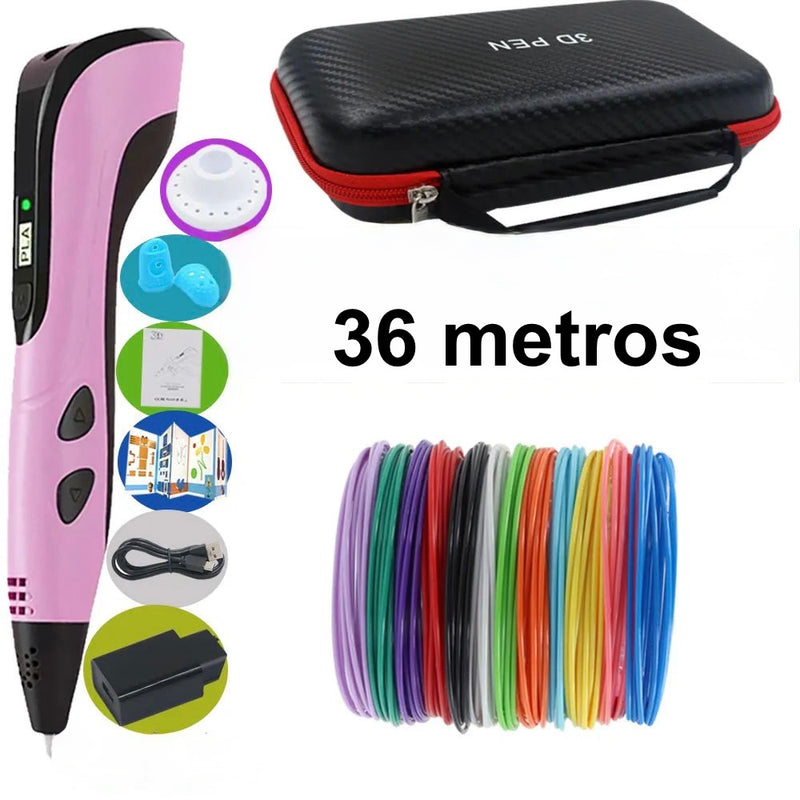 Caneta Impressão 3D Modelo 2025