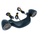 Pisca e Lanterna Traseira em LED 4x1 para Motos Tourings