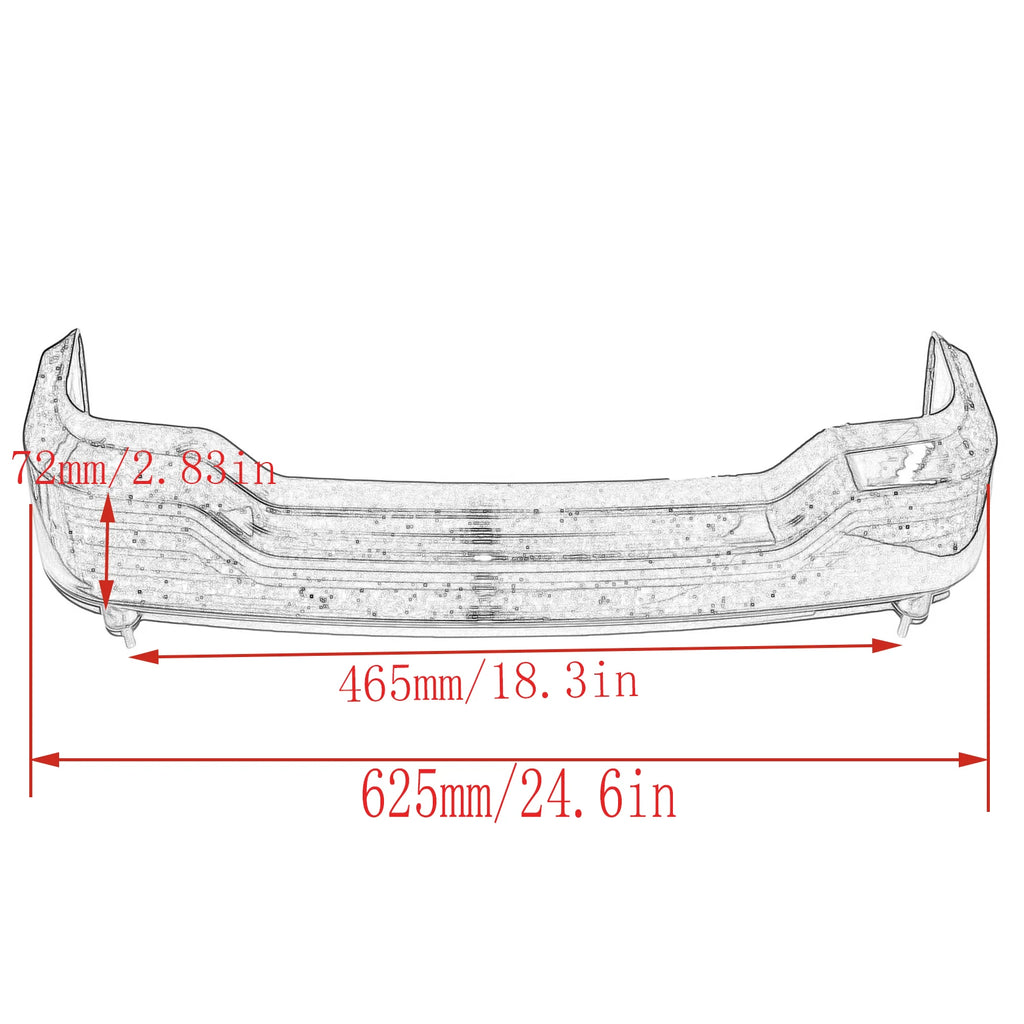 LED TourPak Para Tourings 2014 Acima