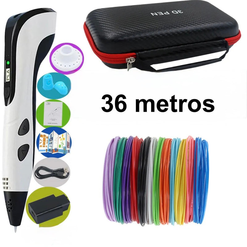Caneta Impressão 3D Modelo 2025