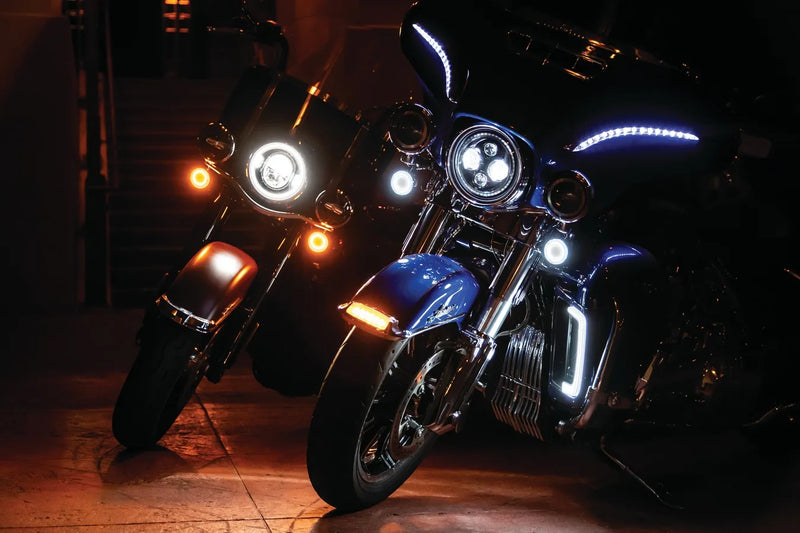 LED 2x1 do Radiador Harley Davidson Touring