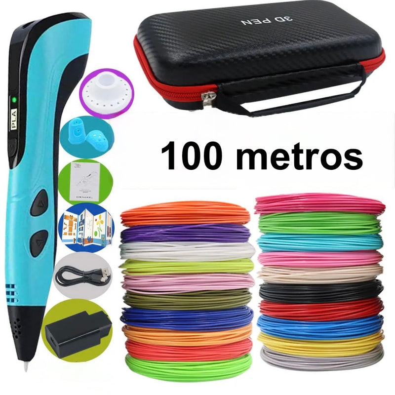 Caneta Impressão 3D Modelo 2025