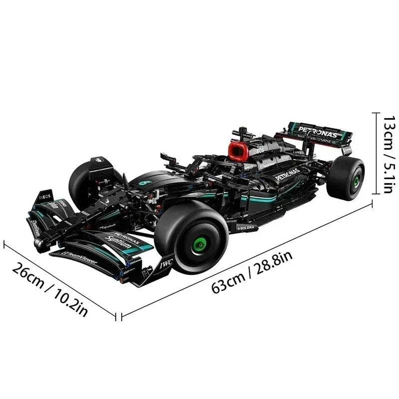 F1 Blocos Racing 1.642 Peças 63 cm