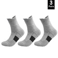 3 Pares de Meias Sport Compressivas