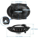 Par de Alto Falantes Malas Laterais Touring  1994-2025