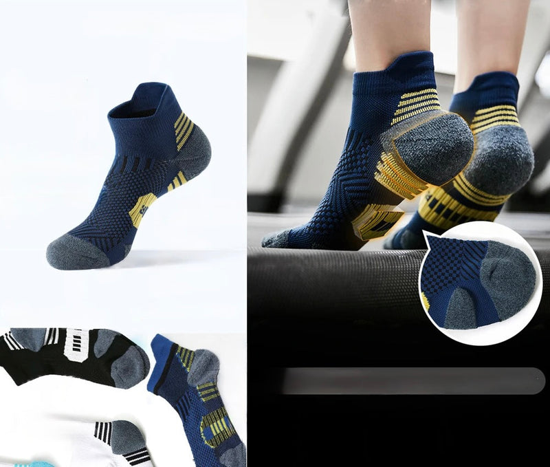 3 Pares Meias Professional Fitness Sports