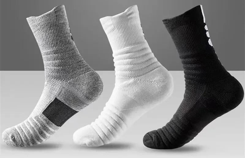 3 Pares de Meias Sport Compressivas Confort Plus