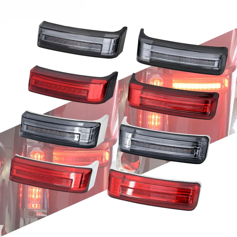 LED 3x1 das Malas Laterais Harley Touring 1997 até 2013