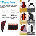 Colete Corretor de Postura Lombar