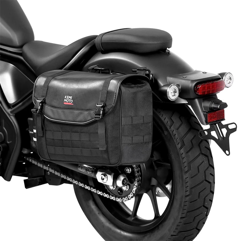 Malas Laterais pata Todas as Motos, 8L 12L 15L Saddlebag